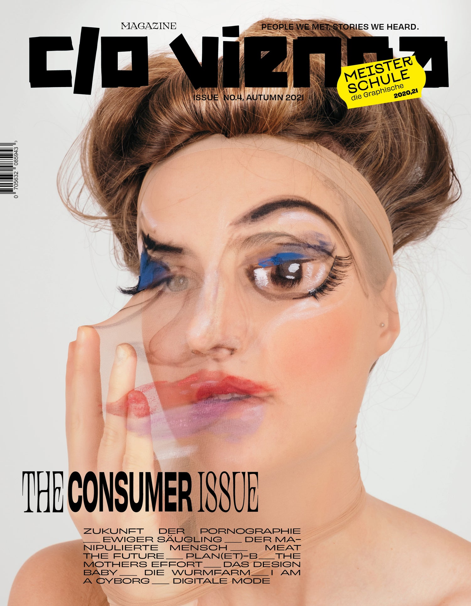 c/o vienna consumer issue cover. by meisterschule wien 2020